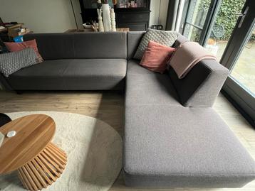 GRATIS Hoekbank Antraciet van Goossens - 283x83x215 cm