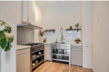 GRATIS Keuken M-System RVS gasplaat/spoelbak 90 cm