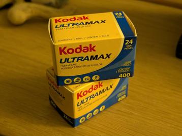 2x Kodak Ultramax 35mm Film ISO 400 á 24 Exp.