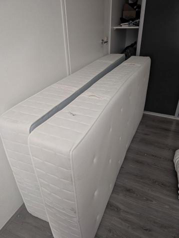 2x matras + topper gratis ophalen