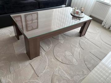 Gratis Salontafel met glasplaat