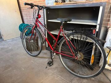 Rode Author damesfiets
