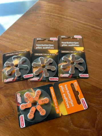 Batterij voor hoorapparatuur