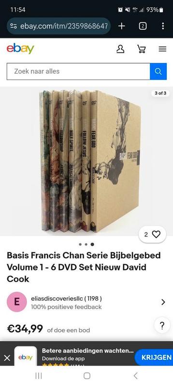 Francis Chan - DVD box - GRATIS (lees advertentie)