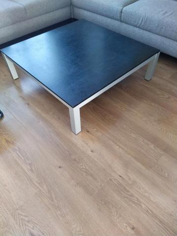 Salon tafel 100 x 100 cm - hoogte 29 cm - gratis ophalen
