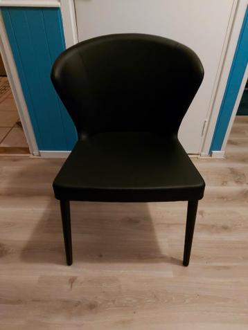 4x zwarte ikea oddmund stoel in goede staat