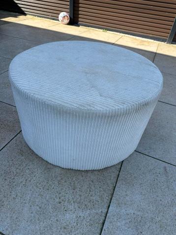 Poef van ribstof - ZSM OPHALEN
