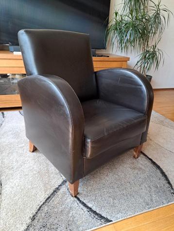 Kunstleren fauteuil