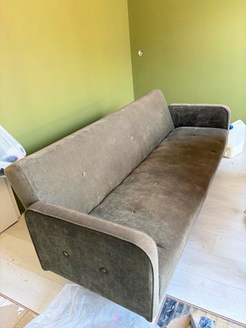 Groene slaapbank 2m lang