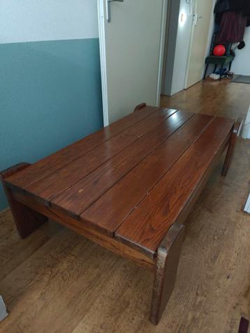 Houten salontafel