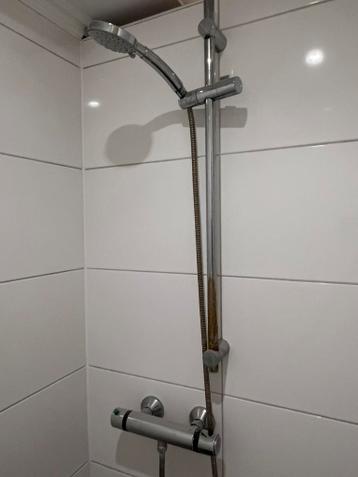 Douchekop + waterkraan