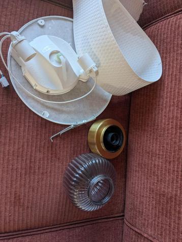 2 gratis Ikea plafondlampen