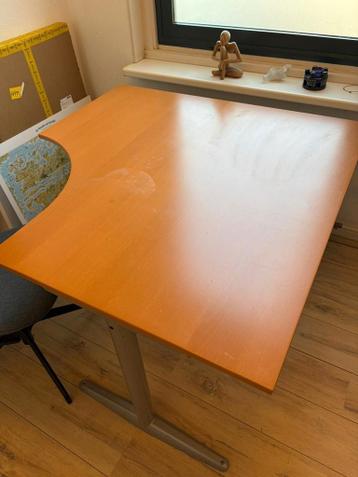 Hoekbureau ikea. 120x120x80cm