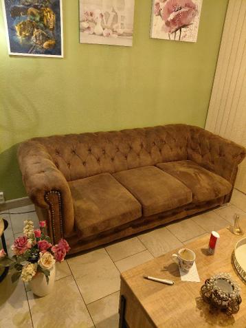 Bankstel 2 en 3 zits chesterfield