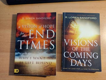 2 boeken van Loren Sandford: Visioenen van de Eindtijd