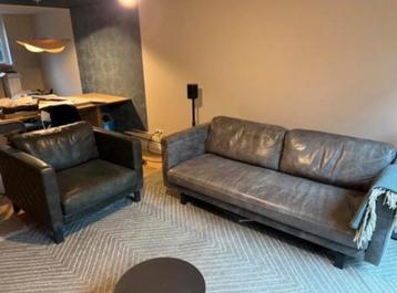 MOET NU WEG!!! - Gratis Goossens bankset van Buffalo leer