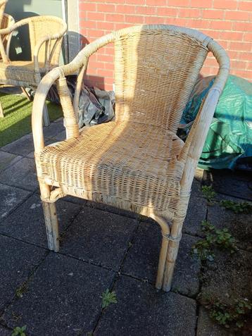 4 Rotan stoelen voor buiten of binnen