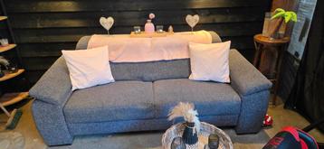 Grijze tweepersoonsbank gratis ophalen