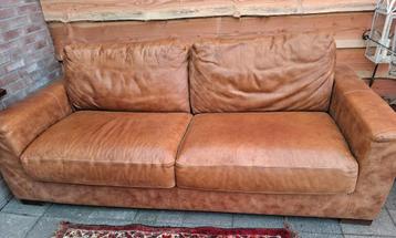 Gratis mooie sterke bank leer congnac kleur