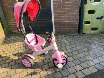 Roze driewieler fiets gratis