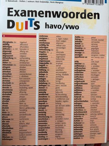 Gratis op te halen woordenlijst Duits HAVO VWO