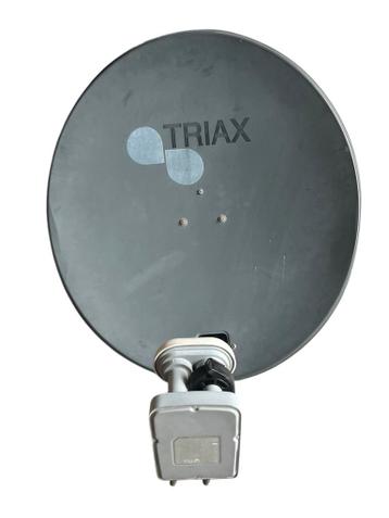 Tv schotel 60cm met dubbele LNB. GRATIS