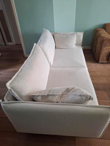 Bankstel 3-zits  Zandkleur ( Gratis!)