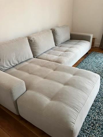 Loods 5 bank - Linde - 278x170 grijs / ijsblauw