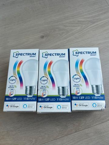 Spectrum Smart LED Lampen E27 13W (3 stuks)