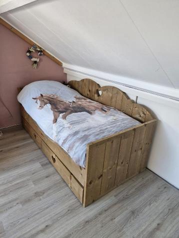 Stijgerhout bed gratis!