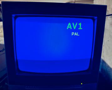 Denver beeldbuis tv met afstandsbediening