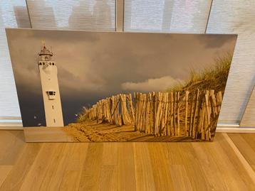 Gratis canvas doek strandafbeelding 160x90