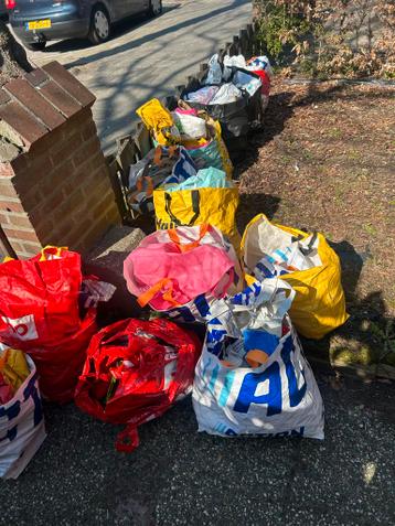 Gratis lege boodschappentassen af te halen