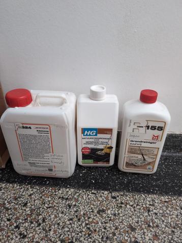 Gratis schoonmaakmiddelen voor vloeren en natuursteen