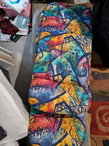 4 hartman tuinstoelkussens met kleurrijk patroon