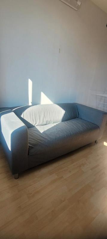 Grijze tweepersoonsbank - Gratis af te halen!