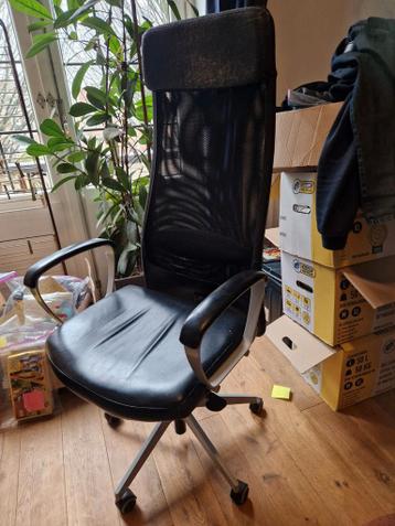 Bureaustoel met hoge rug, verstelbaar