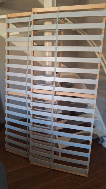 2x Lattenbodem 80x200 cm - Goede staat