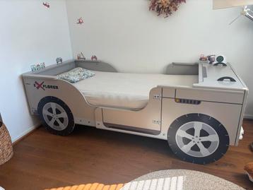 Eenpersoons autobed inclusief lattenbodem (gratis)