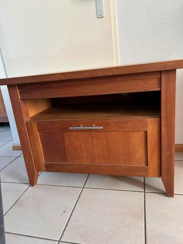 Teakhouten TV meubel met opbergruimte