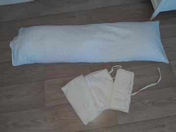 Gratis Lang kussen met extra hoezen