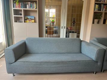 Gratis af te halen: Bank en stoel (blauw/grijs)