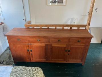 Massief houten dressoir - gratis af te halen (zwaar!)