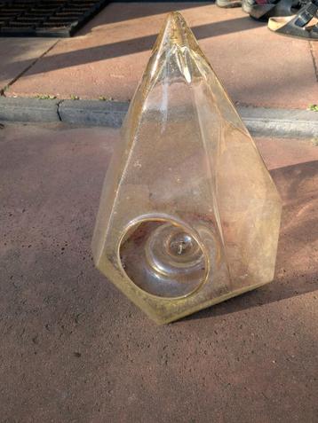 Glazen vaas voor micro landschap glas 5 hoek