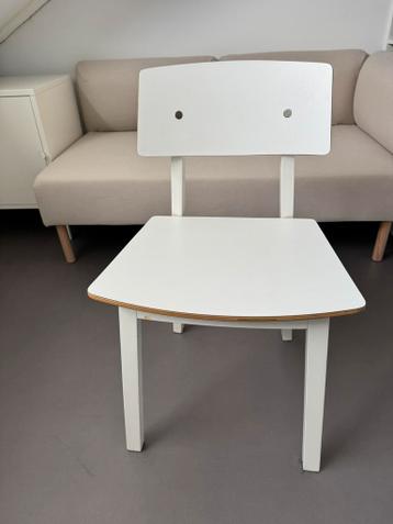 Ikea witte houten stoel graits