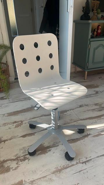 Ikea witte kinder bureaustoel