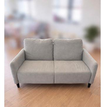 2-zits bank – lichtgrijs