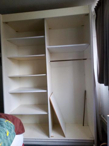 Hang- en legkast slaapkamer