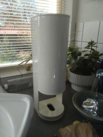 WC-rollen houder voor 4 rollen, wit