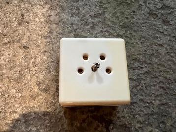 Vaste Telefoon wandstekkerdoos